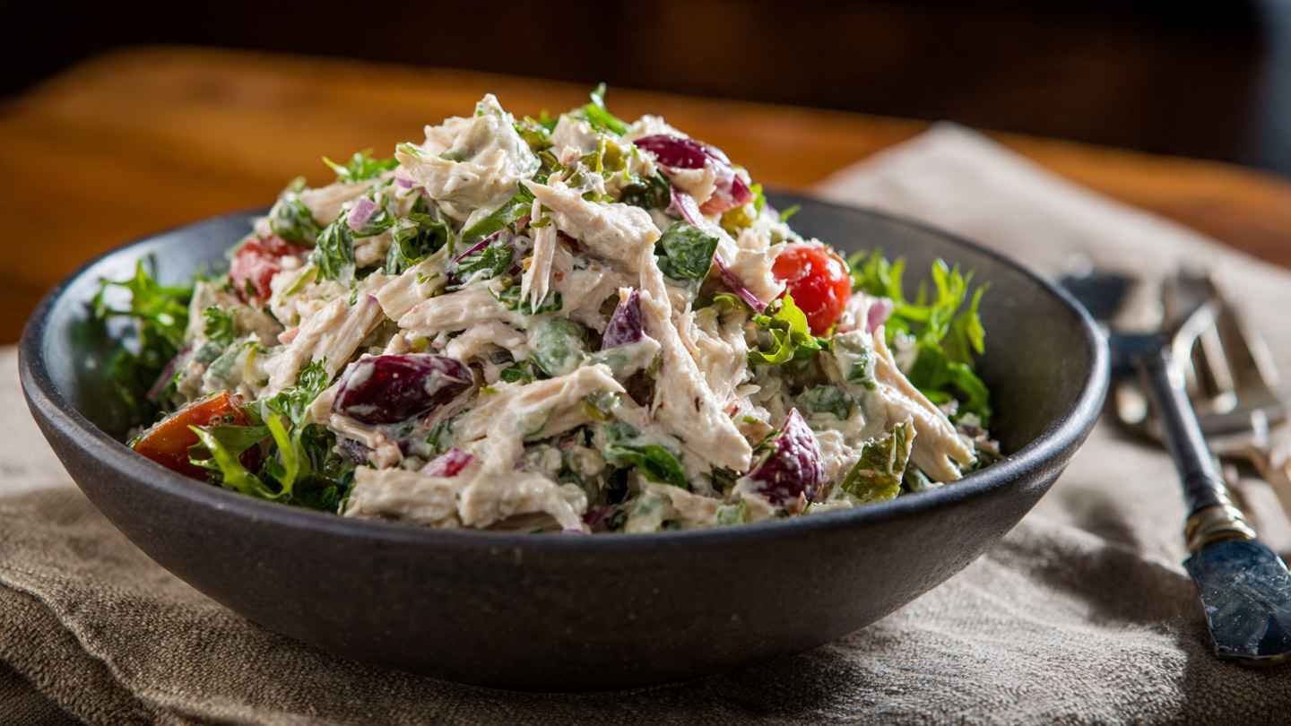 Healthy Chicken Salad.