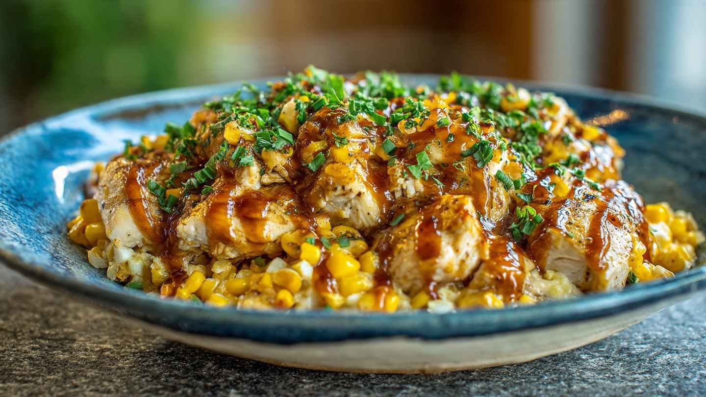 Slow Cooker Street Corn Chicken