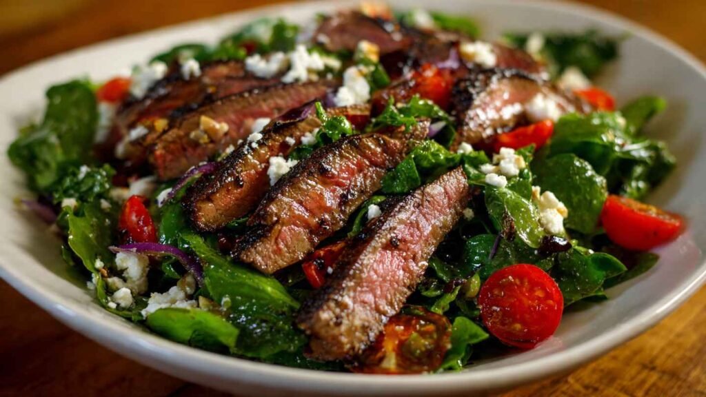 Healthy Southwest Flank Steak Salad