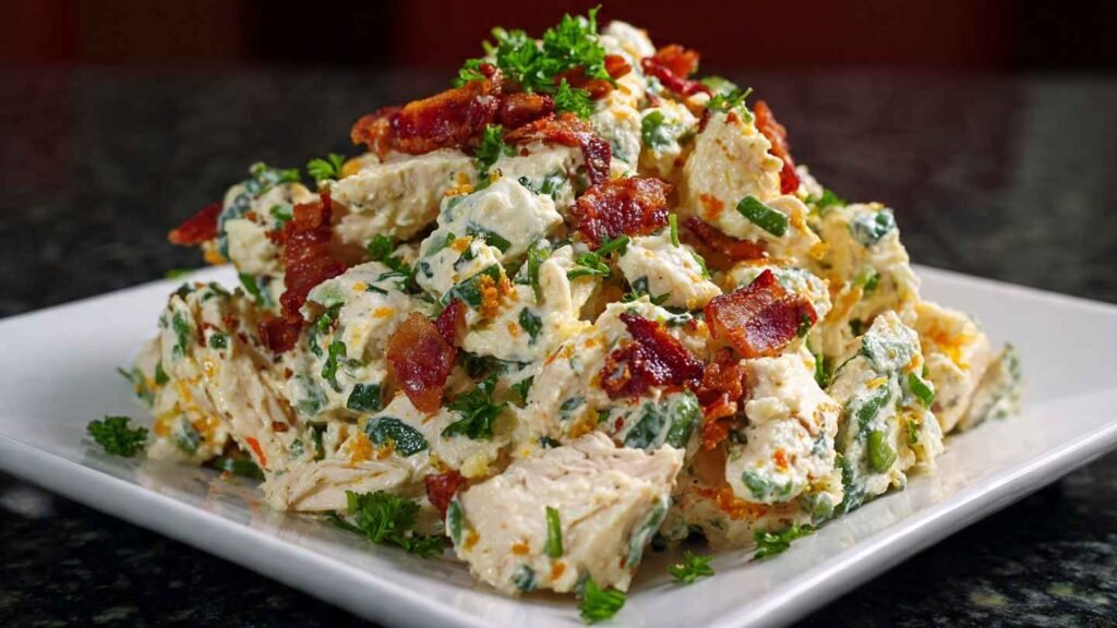 Jalapeno Popper Chicken Salad