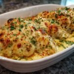 Low Carb Cheesy Garlic Chicken