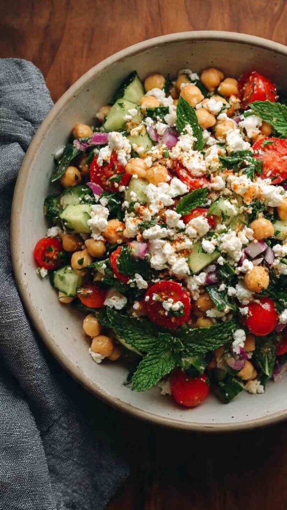 Mediterranean Chickpea Salad