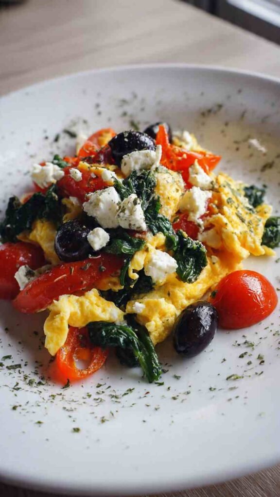 Mediterranean Egg Scramble