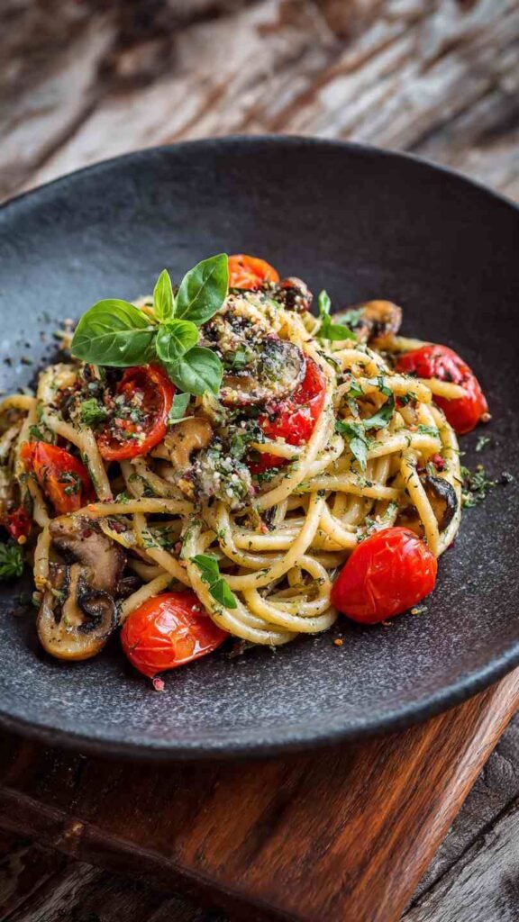 Mediterranean Olive Oil Pasta