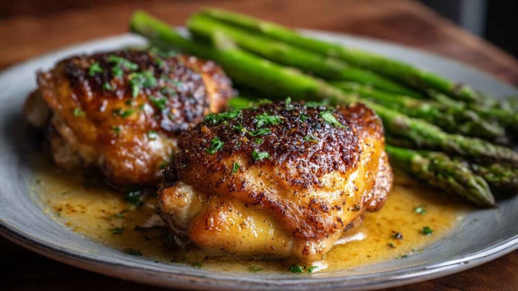 Miso Chicken Thighs