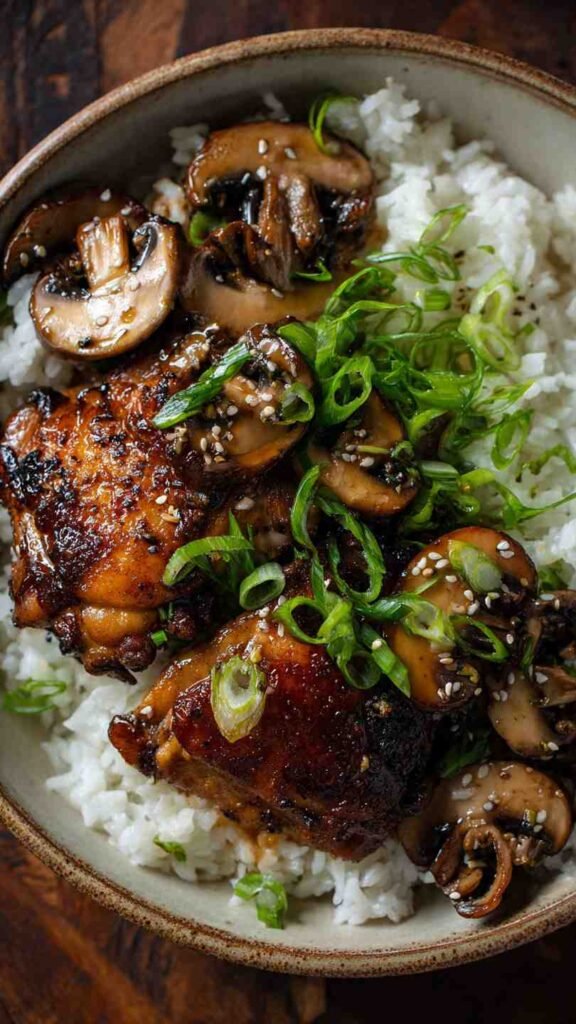 Miso Chicken Thighs