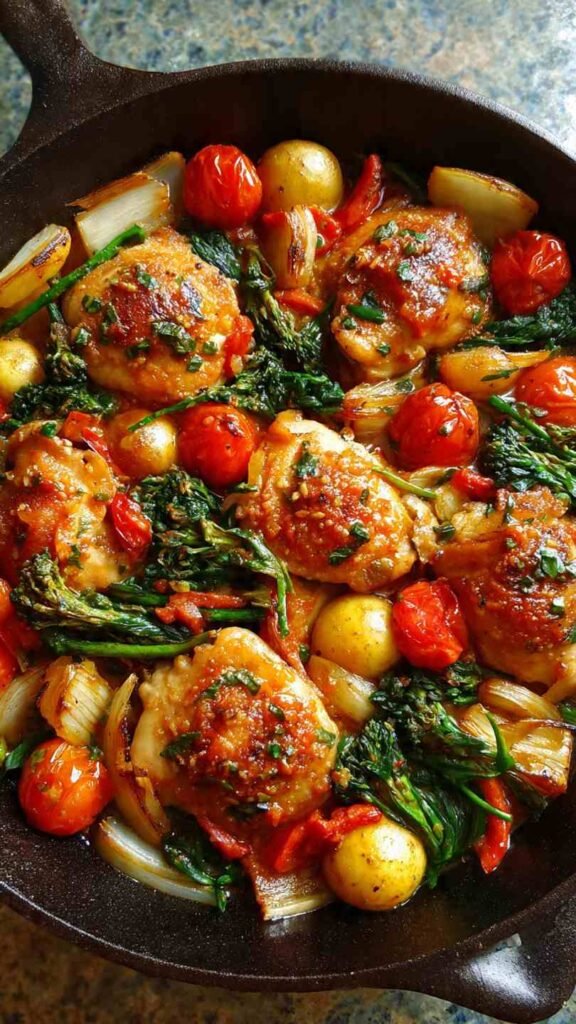 One-Pan Chicken & Vegetables