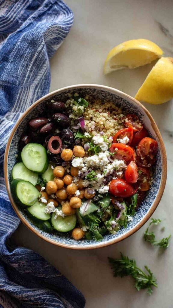 Quinoa Mediterranean Bowl