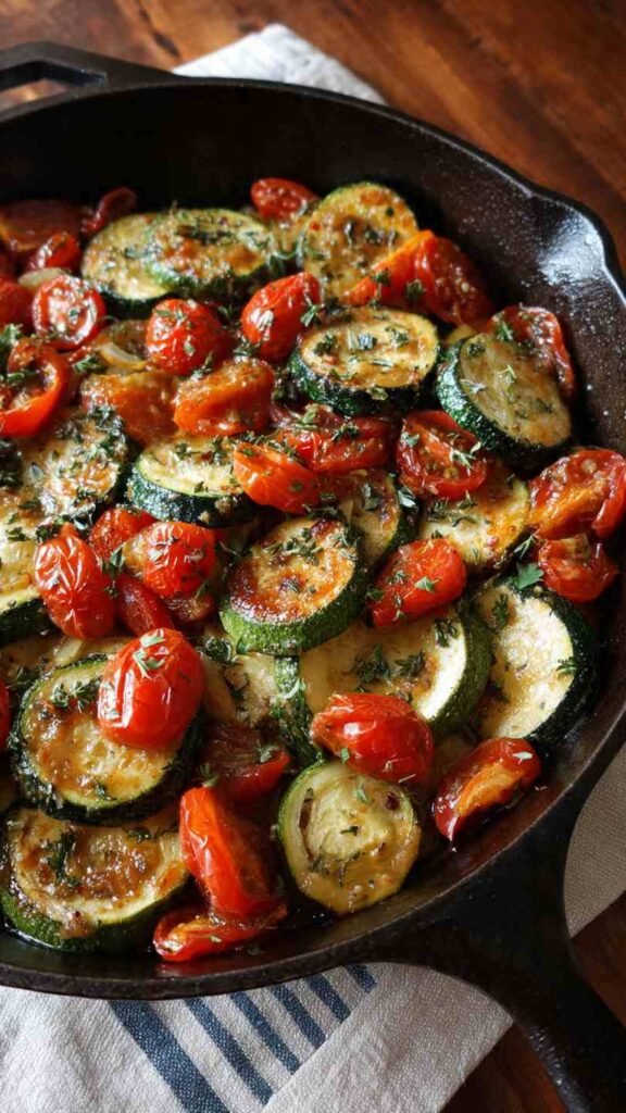 Zucchini & Tomato Skillet